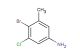4-bromo-3-chloro-5-methylaniline