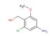 (4-amino-2-chloro-6-methoxyphenyl)methanol