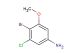 4-bromo-3-chloro-5-methoxyaniline