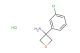 3-(3-chlorophenyl)oxetan-3-amine hydrochloride