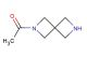 1-(2,6-diazaspiro[3.3]heptan-2-yl)ethanone