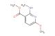 methyl 6-methoxy-2-(methylamino)nicotinate