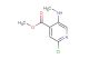 methyl 2-chloro-5-(methylamino)isonicotinate