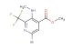 methyl 6-bromo-3-(methylamino)-2-(trifluoromethyl)isonicotinate