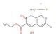 ethyl 6-bromo-4-hydroxy-1-methyl-2-oxo-8-(trifluoromethyl)-1,2-dihydro-1,7-naphthyridine-3-carboxylate
