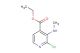 ethyl 2-chloro-3-(methylamino)isonicotinate