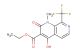ethyl 4-hydroxy-1-methyl-2-oxo-8-(trifluoromethyl)-1,2-dihydro-1,7-naphthyridine-3-carboxylate