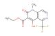 ethyl 4-hydroxy-1-methyl-2-oxo-5-(trifluoromethyl)-1,2-dihydro-1,6-naphthyridine-3-carboxylate