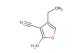 2-amino-4-ethylfuran-3-carbonitrile