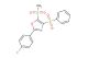 2-?(4-?fluorophenyl)?-?5-?(methylsulfonyl)?-?4-?(phenylsulfonyl)?-oxazole