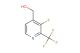 (3-fluoro-2-(trifluoromethyl)pyridin-4-yl)methanol