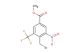 methyl 4-(bromomethyl)-3-nitro-5-(trifluoromethyl)benzoate