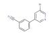 3-(5-bromopyridin-3-yl)benzonitrile