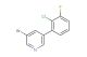 3-bromo-5-(2-chloro-3-fluorophenyl)pyridine