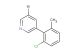 3-bromo-5-(2-chloro-6-methylphenyl)pyridine
