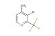 3-bromo-4-methyl-2-(trifluoromethyl)pyridine