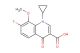 1-cyclopropyl-7-fluoro-8-methoxy-4-oxo-1,4-dihydroquinoline-3-carboxylic acid