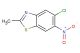 5-chloro-2-methyl-6-nitro-1,3-benzothiazole