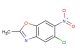 5-chloro-2-methyl-6-nitro-1,3-benzoxazole
