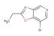 7-bromo-2-ethyl-[1,3]oxazolo[4,5-c]pyridine