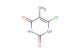 6-chloro-5-methyl-1,2,3,4-tetrahydropyrimidine-2,4-dione