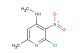 2-chloro-N,6-dimethyl-3-nitropyridin-4-amine
