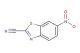 6-nitro-2-benzothiazolecarbonitrile