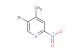 5-bromo-4-methyl-2-nitropyridine