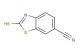 2-mercaptobenzothiazole-6-carbonitrile