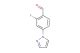 2-fluoro-4-(1H-pyrazol-1-yl)benzaldehyde
