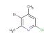 5-bromo-2-chloro-4,6-dimethylpyridine