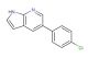 5-(4-chlorophenyl)-1H-pyrrolo[2,3-b]pyridine
