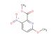6-methoxy-3-nitro-pyridine-2-carboxylic acid methyl ester