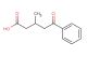 3-methy-5-oxo-5-phenylpentanoic acid