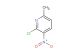 2-chloro-3-nitro-6-methylpyridine