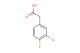 3-chloro-4-fluorophenylacetic acid