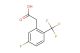 5-fluoro-2-trifluoromethylphenylacetic acid