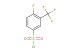 4-fluoro-3-(trifluoromethyl)benzenesulfonyl chloride