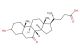 3-hydroxy-7-oxocholan-24-oic acid