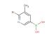 2-bromo-3-methylpyridine-5-boronic acid