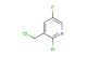 2-chloro-3-(chloromethyl)-5-fluoropyridine