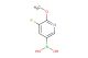3-fluoro-2-methoxypyridine-5-boronic acid