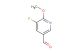 3-fluoro-5-formyl-2-methoxypyridine