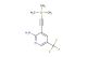 5-(trifluoromethyl)-3-((trimethylsilyl)ethynyl)-pyridin-2-amine