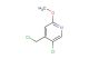 5-chloro-4-chloromethyl-2-methoxy-pyridine