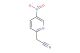 2-(5-nitropyridin-2-yl)acetonitrile