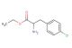 ethyl 2-amino-3-(4-chlorophenyl)propanoate