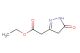 ethyl 2-(5-oxo-4,5-dihydro-1H-pyrazol-3-yl)acetate