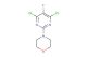 4-(4,6-dichloro-5-fluoropyrimidin-2-yl)morpholine