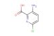 3-amino-6-chloro-2-pyridinecarboxylic acid